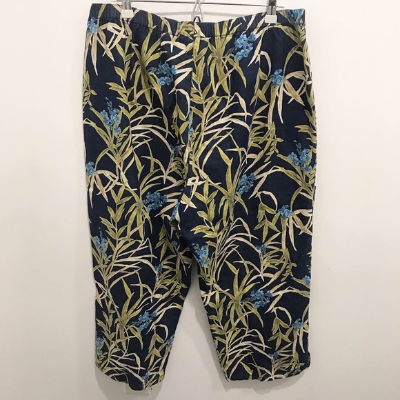 Vintage 90s Tropical Floral Two Piece Set - Picture 4 of 6